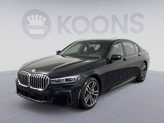 BMW 750LI 2022 WBA7U2C01NCG96481 image
