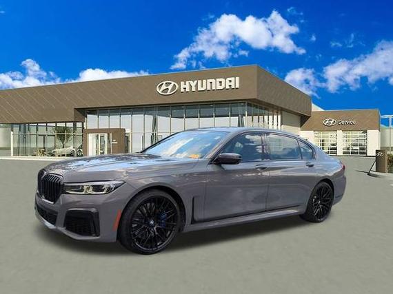 BMW 750LI 2022 WBA7U2C01NCJ60286 image