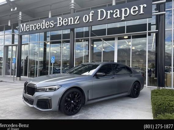 BMW 750LI 2022 WBA7U2C01NCH14090 image