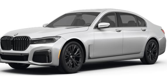 BMW 750LI 2022 WBA7U2C03NCG89922 image