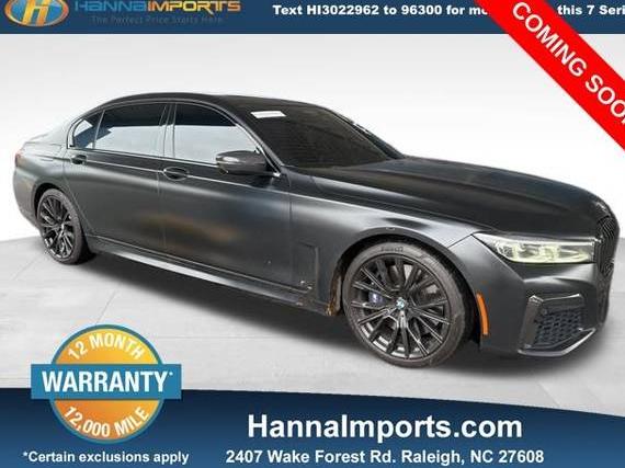 BMW 750LI 2022 WBA7U2C05NCK62111 image
