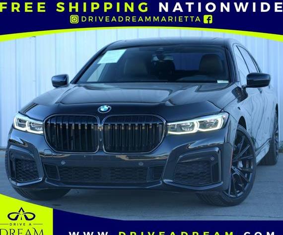 BMW 750LI 2022 WBA7U2C06NCH35520 image