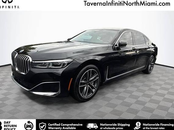 BMW 750LI 2022 WBA7U2C03NCJ24485 image
