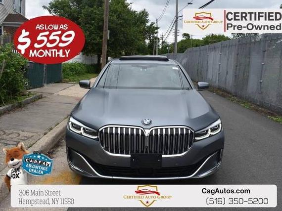 BMW 750LI 2022 WBA7U2C07NC150964 image