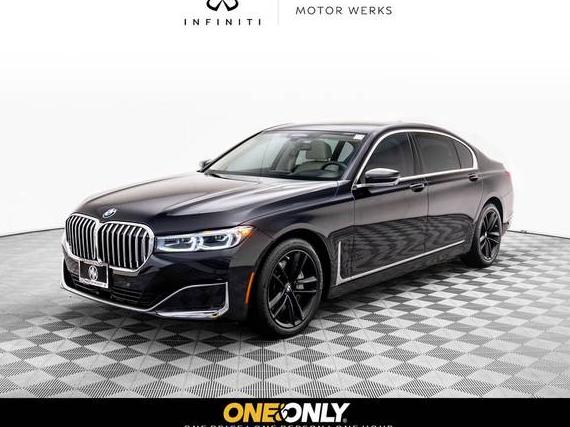 BMW 750LI 2022 WBA7U2C02NCJ04616 image
