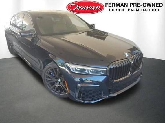 BMW 750LI 2022 WBA7U2C04NCK85590 image