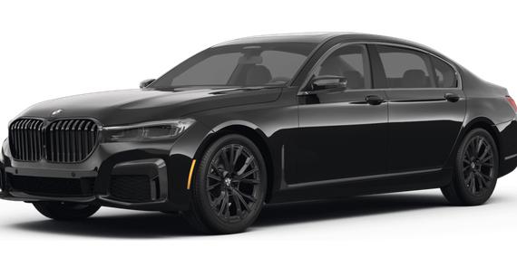 BMW 750LI 2022 WBA7U2C01NCH62639 image