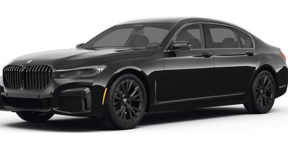 BMW 750LI 2022 WBA7U2C02NCJ55260 image