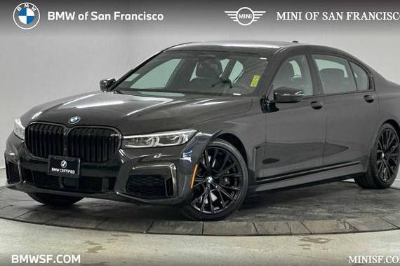 BMW 750LI 2022 WBA7U2C01NCJ04705 image