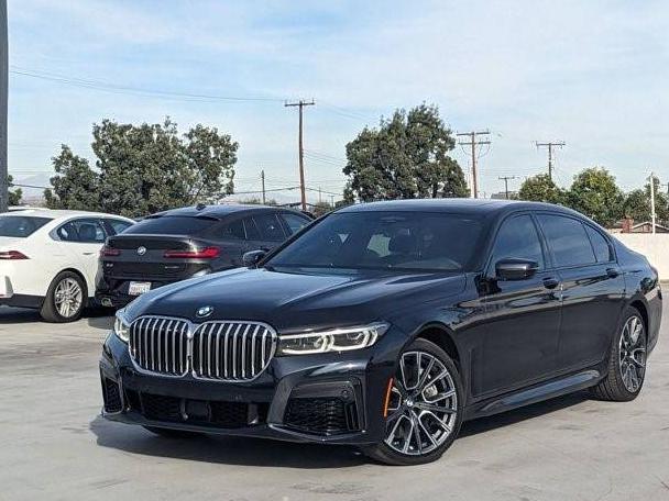 BMW 750LI 2022 WBA7U2C03NCJ29315 image