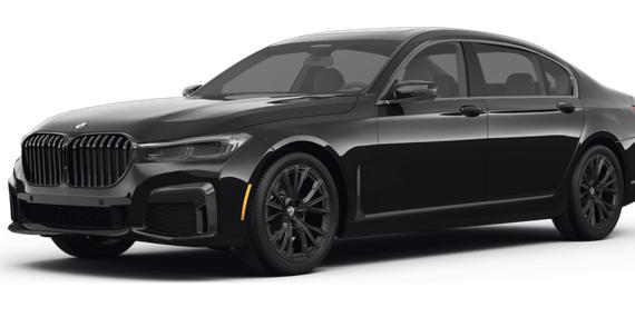 BMW 750LI 2022 WBA7U2C06NCK83744 image