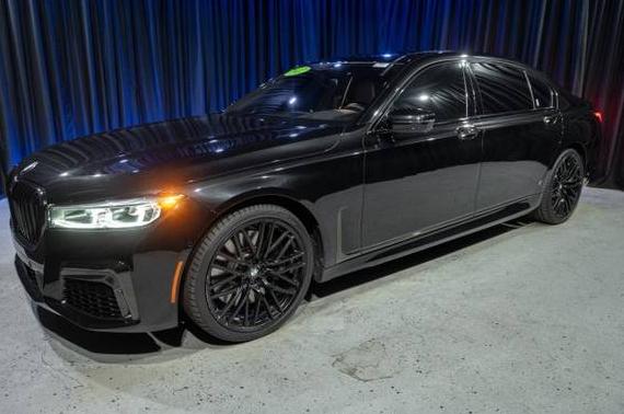 BMW 750LI 2022 WBA7U2C09NCK40600 image