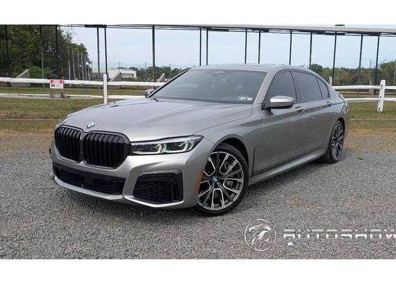BMW 750LI 2022 WBA7U2C09NCH43885 image