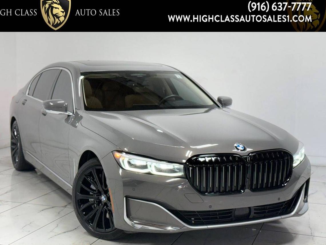 BMW 750LI 2022 WBA7U2C06NCJ14680 image