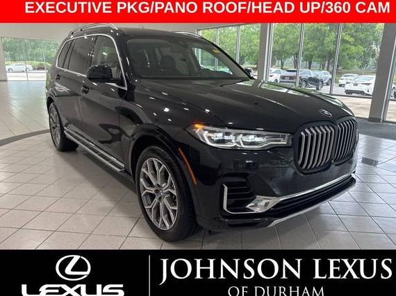 BMW X7 2020 5UXCW2C05L9B60699 image