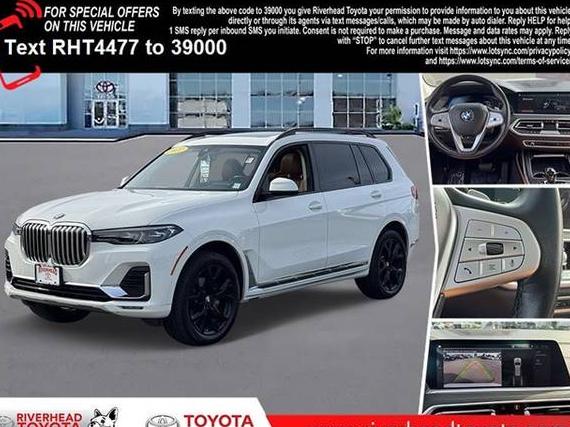 BMW X7 2022 5UXCW2C00N9M54477 image
