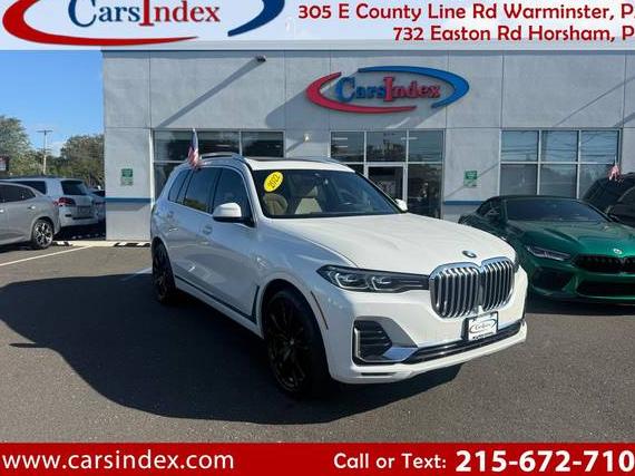 BMW X7 2022 5UXCW2C02N9J80845 image