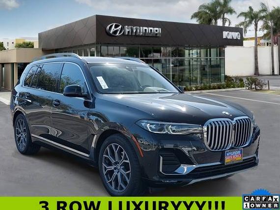 BMW X7 2022 5UXCW2C07N9K74624 image