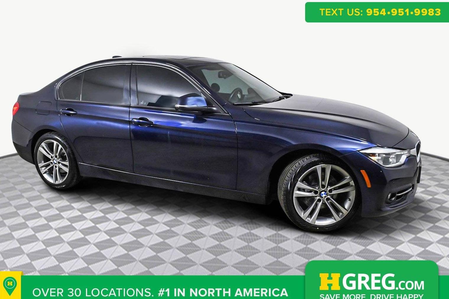 BMW 328I 2016 WBA8E9G59GNT45113 image