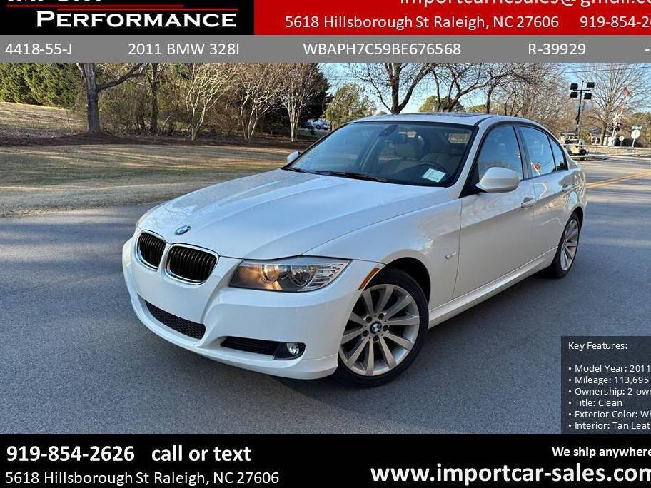 BMW 328I 2011 WBAPH7C59BE676568 image