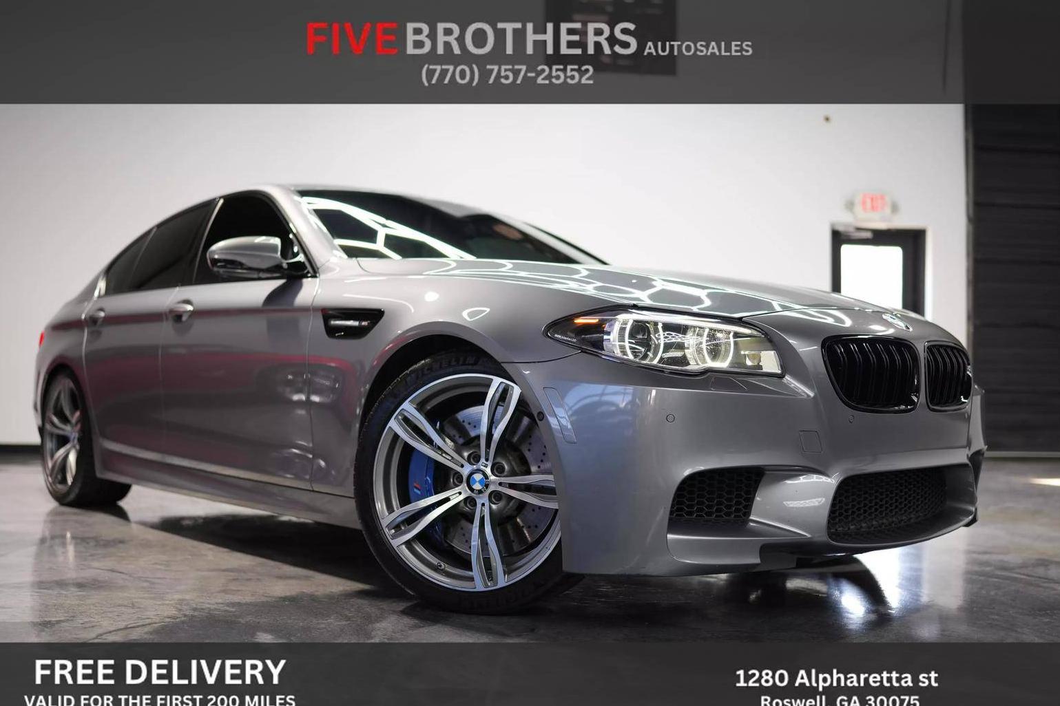 BMW M5 2014 WBSFV9C59ED593213 image