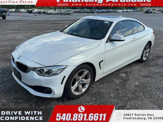 BMW 428I 2015 WBA3N9C51FK246219 image