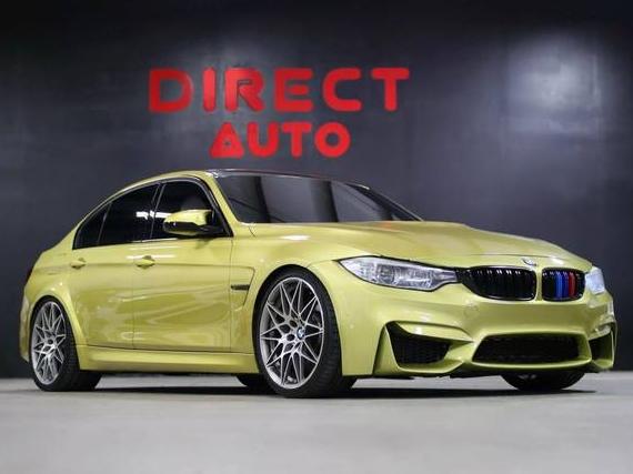 BMW M3 2015 WBS3C9C5XFP804413 image