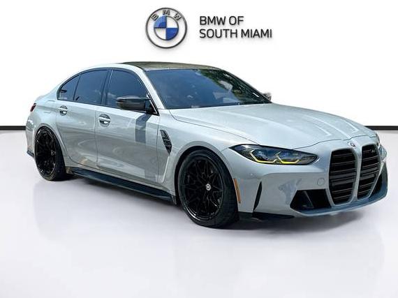 BMW M3 2022 WBS33AY02NFM44041 image