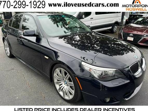BMW 550I 2008 WBANW53538CT48052 image