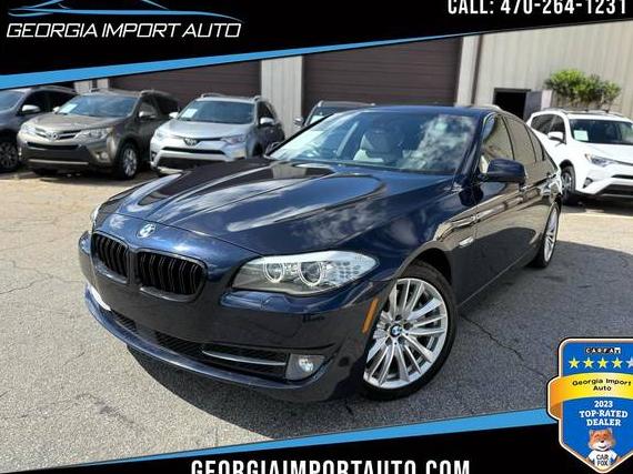 BMW 550I 2012 WBAFR9C50CDV58551 image