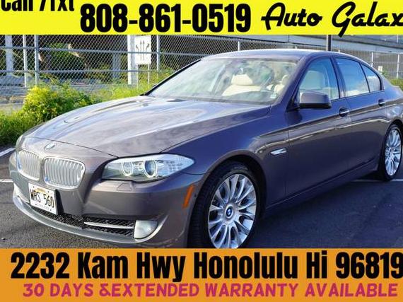 BMW 550I 2013 WBAFR9C51DDX79450 image