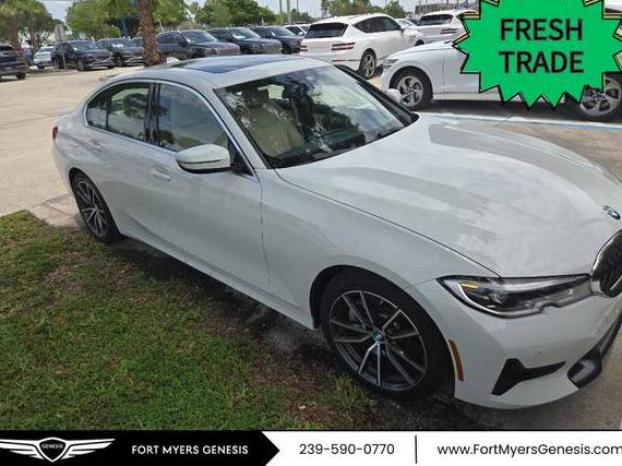 BMW 330I 2019 WBA5R1C50KAK10441 image