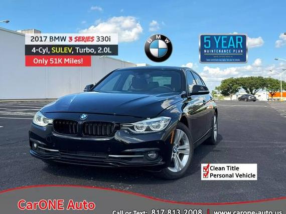 BMW 330I 2017 WBA8B9G31HNU52892 image