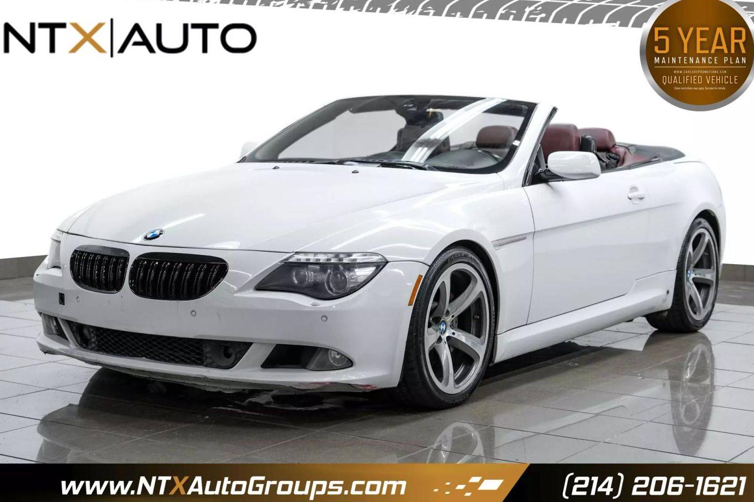 BMW 650I 2008 WBAEB53518CX62121 image