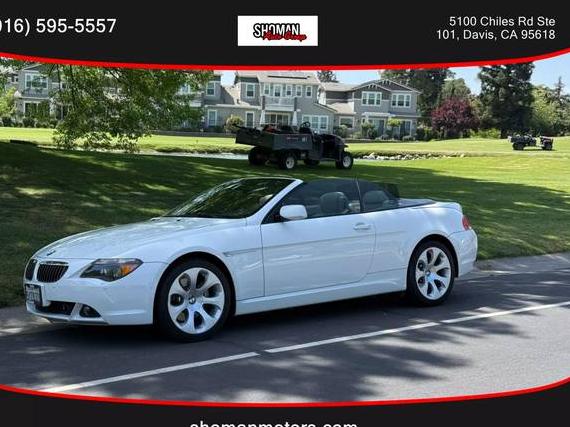 BMW 650I 2007 WBAEK13507CN81972 image