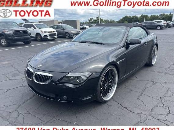 BMW 650I 2007 WBAEK13587CN81427 image