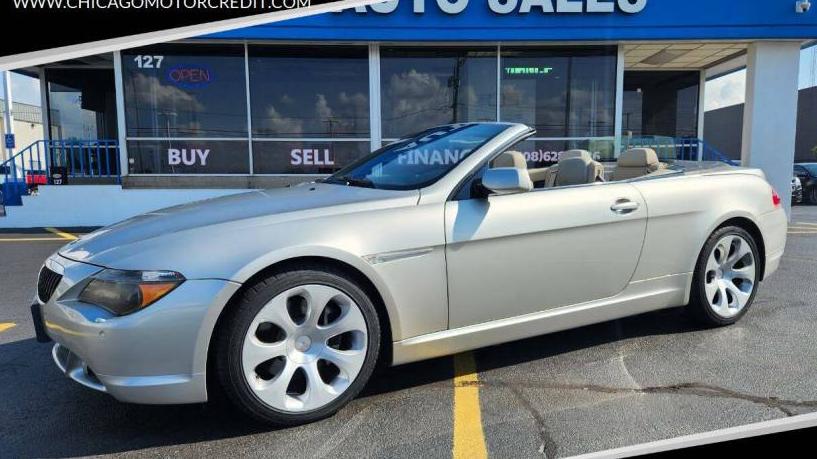 BMW 650I 2006 WBAEK13466CN75843 image