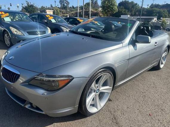BMW 650I 2006 WBAEK13486CN79943 image