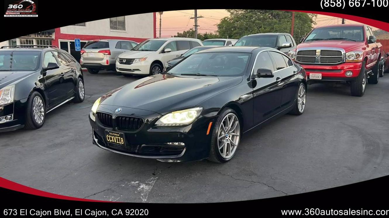 BMW 650I 2013 WBA6B2C59DDG66991 image