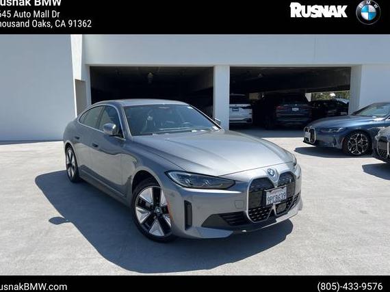 BMW I4 2024 WBY43AW04RFS84540 image