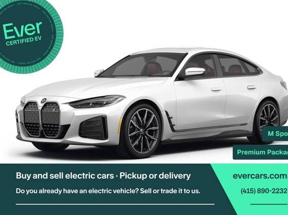 BMW I4 2022 WBY33AW05NFM88382 image