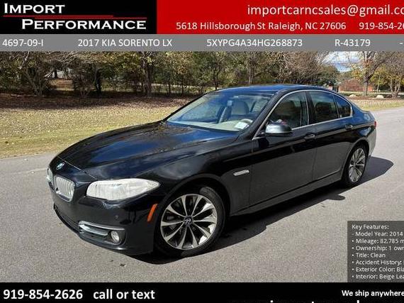 BMW 528I 2014 WBA5A5C55ED510168 image BMW 528I 2014 WBA5A5C55ED510168 image