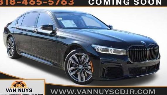 BMW M760LI 2022 WBA7U6C01NCK33373 image
