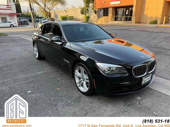 BMW 740LI 2013 WBAYE4C50DD137518 image