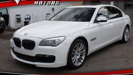 BMW 740LI 2014 WBAYE4C5XED138578 image