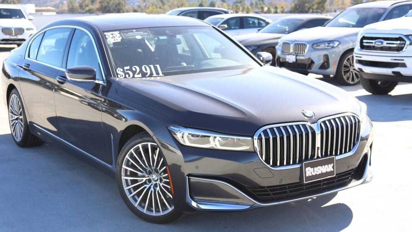 BMW 740LI 2022 WBA7T2C03NCH83835 image