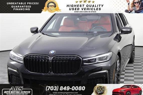 BMW 740LI 2022 WBA7T2C06NCH07316 image