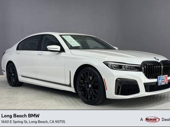 BMW 740LI 2022 WBA7T2C07NCJ17347 image