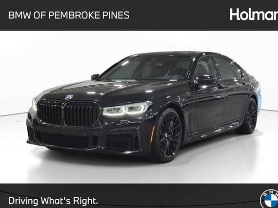BMW 740LI 2022 WBA7T2C05NCJ98705 image