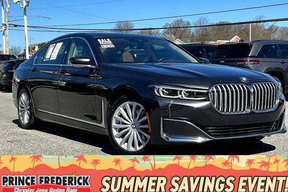 BMW 740LI 2022 WBA7T2C03NCH71765 image